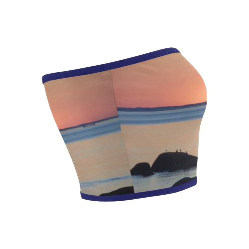 Dusk on the Sea Bandeau Top