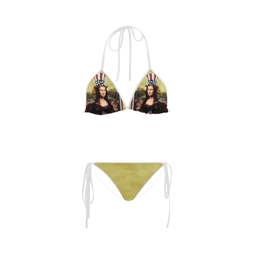 Patriotic Mona Lisa - 4th of July