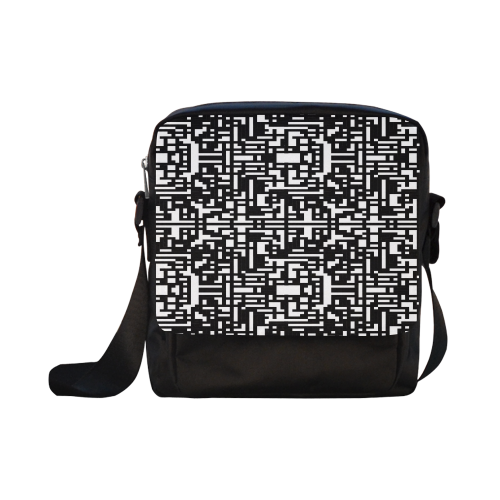 Maze Merge Crossbody Nylon Bags (Model 1633)