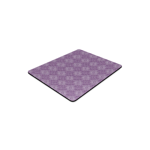 Lilac Jacuard Rectangle Mousepad