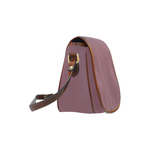 Crushed Berry Color Accent Saddle Bag/Large (Model 1649)
