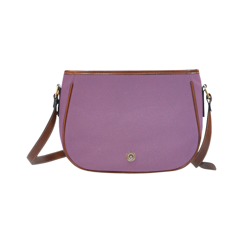 Amethyst Color Accent Saddle Bag/Large (Model 1649)