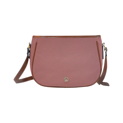 Marsala Color Accent Saddle Bag/Large (Model 1649)