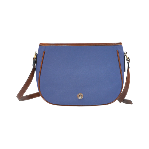 Deep Ultramarine Color Accent Saddle Bag/Large (Model 1649)