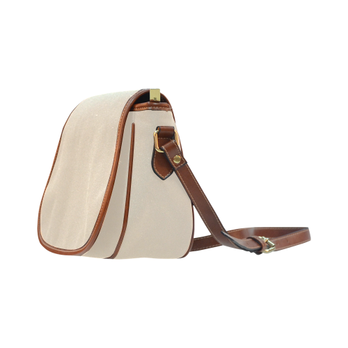 Frosted Almond Color Accent Saddle Bag/Large (Model 1649)