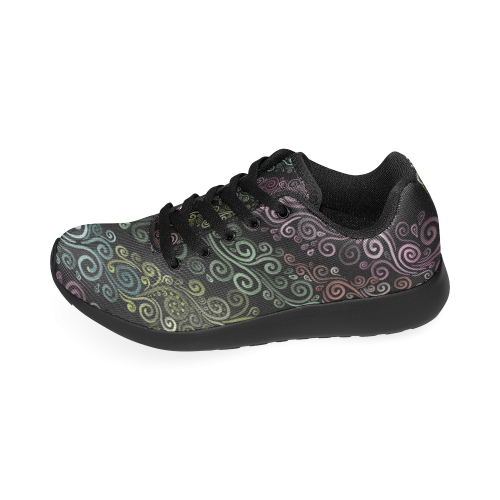 Psychedelic pastel Women’s Running Shoes (Model 020)