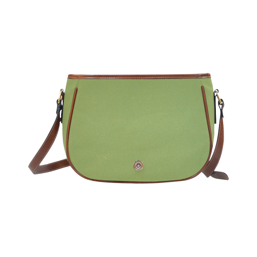 Peridot Color Accent Saddle Bag/Large (Model 1649)