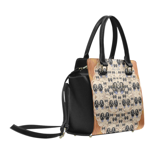 big cats and kittens in the night Classic Shoulder Handbag (Model 1653)