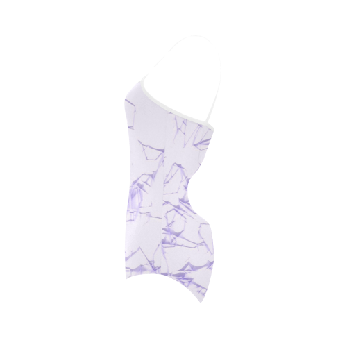 Thorny abstract,super soft Strap Swimsuit ( Model S05)