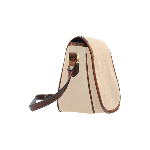 Apricot Illusion Color Accent Saddle Bag/Large (Model 1649)