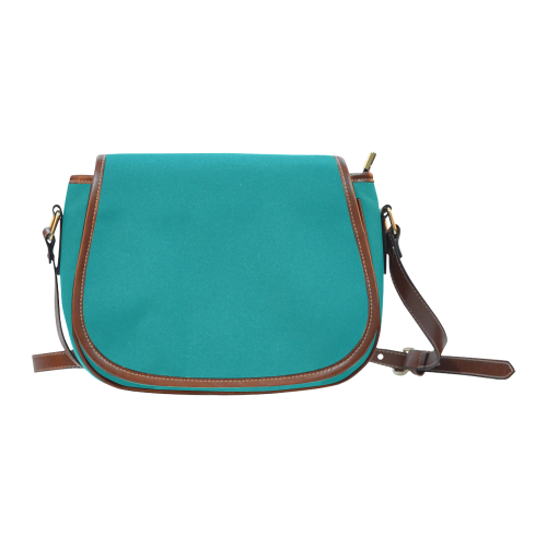 Lapis Color Accent Saddle Bag/Large (Model 1649)