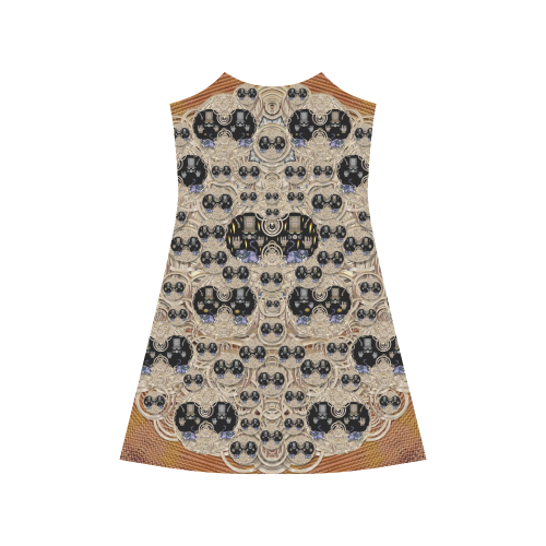 big cats and kittens in the night Alcestis Slip Dress (Model D05)