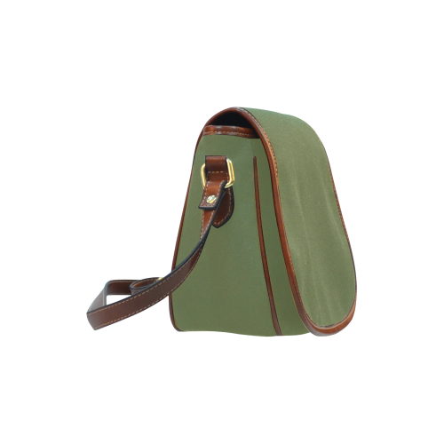 Cedar Green Color Accent Saddle Bag/Large (Model 1649)