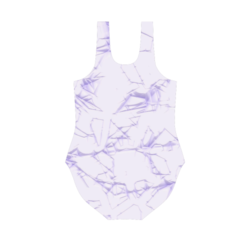 Thorny abstract,super soft Vest One Piece Swimsuit (Model S04)