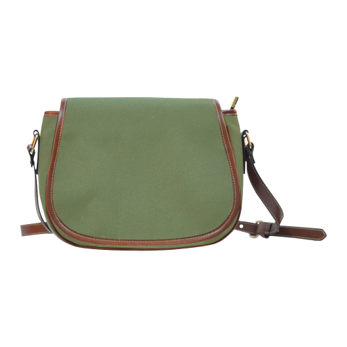 Cedar Green Color Accent Saddle Bag/Large (Model 1649)