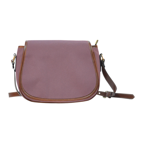 Crushed Berry Color Accent Saddle Bag/Large (Model 1649)