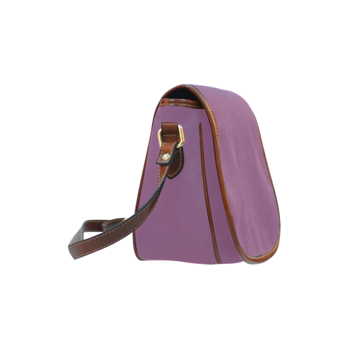 Amethyst Color Accent Saddle Bag/Large (Model 1649)