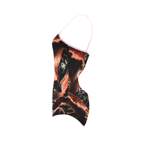 FLAMINGO DANCIN2 Strap Swimsuit ( Model S05)