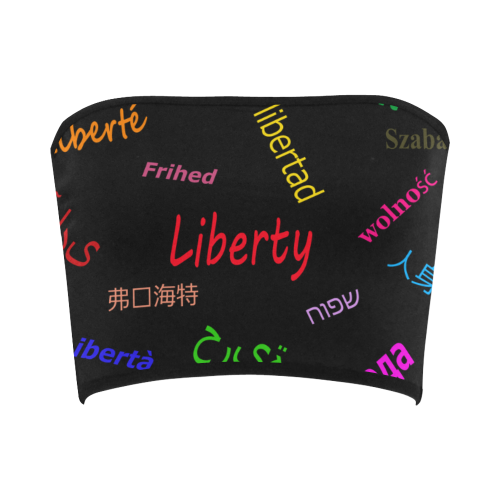 Freedom in several languages Bandeau Top