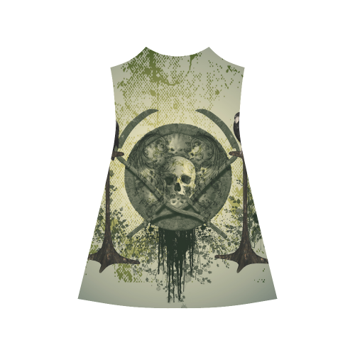 Skulls Alcestis Slip Dress (Model D05)