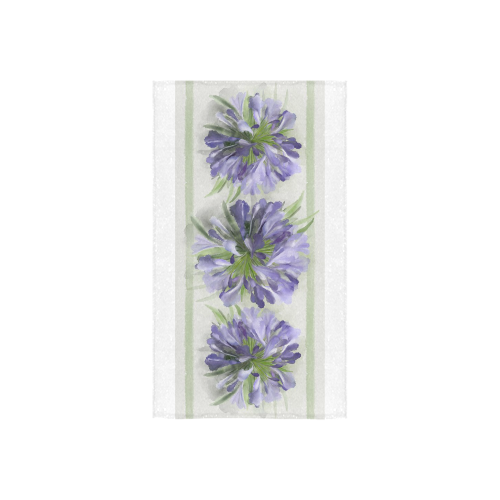Purple Flowers Custom Towel 16"x28"