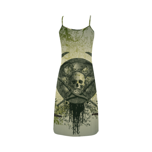 Skulls Alcestis Slip Dress (Model D05)