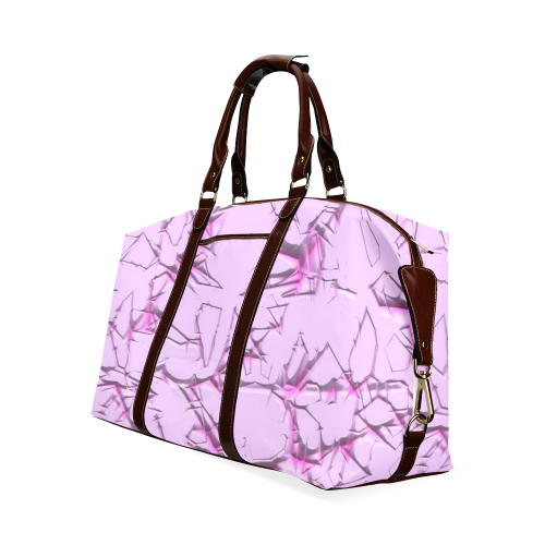 Thorny abstract,soft pink Classic Travel Bag (Model 1643)