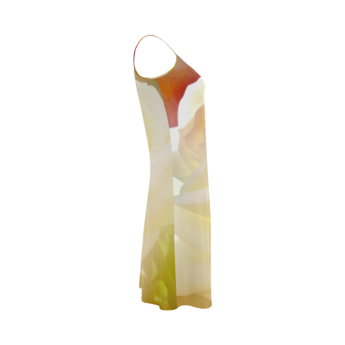 A Rose White Alcestis Slip Dress (Model D05)