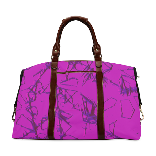 Thorny abstract,hot pink Classic Travel Bag (Model 1643)