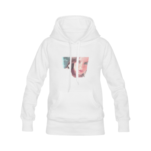 дувушка Women's Classic Hoodies (Model H07)