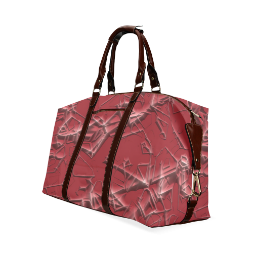 Thorny abstract,red Classic Travel Bag (Model 1643)