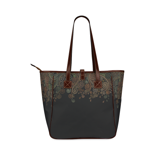 Psychedelic, Sand Clock Classic Tote Bag (Model 1644)