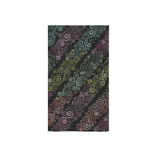 Psychedelic pastel Custom Towel 16"x28"