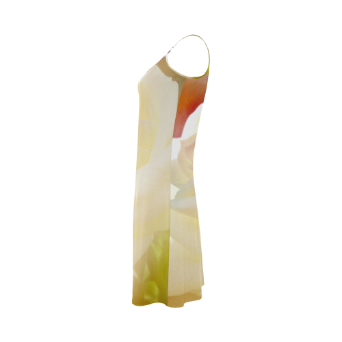 A Rose White Alcestis Slip Dress (Model D05)