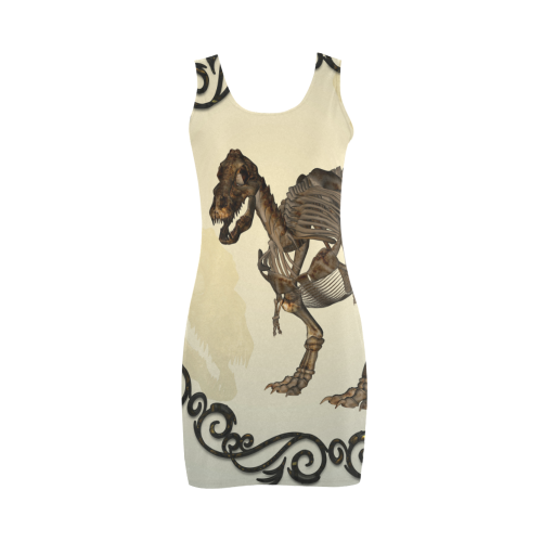 Dinosaur, t-rex Medea Vest Dress (Model D06)