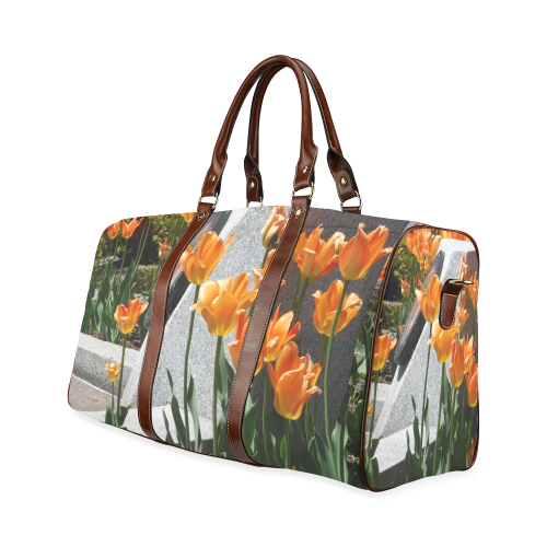 tulipes orange Waterproof Travel Bag/Small (Model 1639)