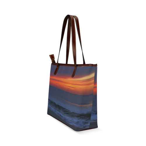 Sunrise Shoulder Tote Bag Shoulder Tote Bag (Model 1646)