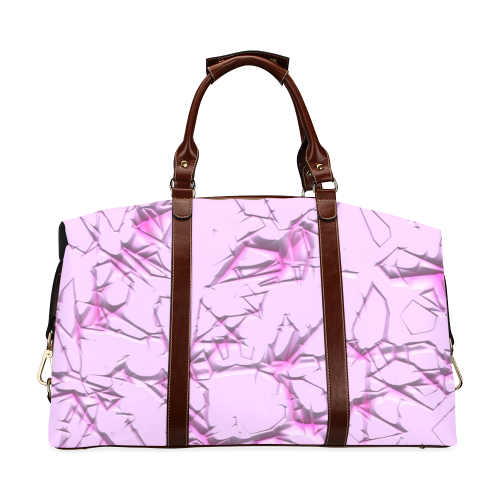 Thorny abstract,soft pink Classic Travel Bag (Model 1643)