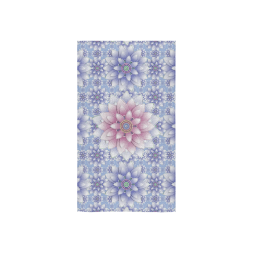 ornaments pink+blue Custom Towel 16"x28"