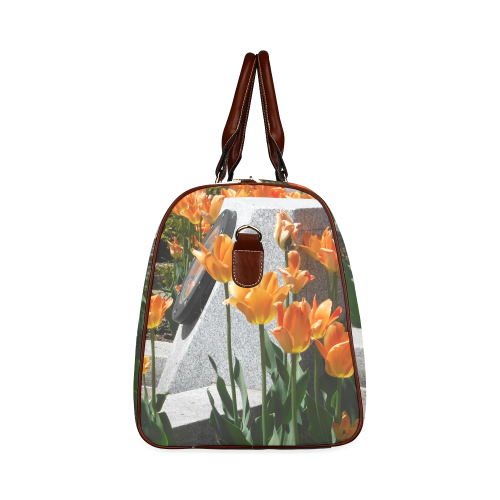 tulipes orange Waterproof Travel Bag/Small (Model 1639)