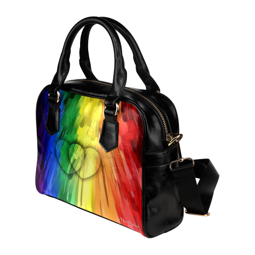 Pride Colors by Nico Bielow Shoulder Handbag (Model 1634)