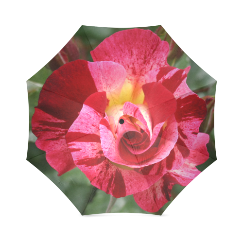 Pink Rose Foldable Umbrella (Model U01)