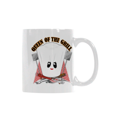 Queen of the Grill - Grill Master White Mug(11OZ)