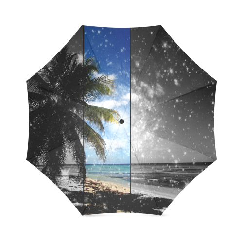 Caribbean Dreaming Foldable Umbrella (Model U01)