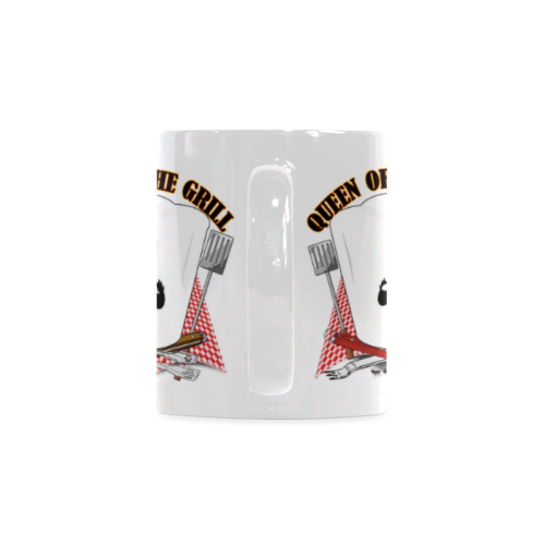 Queen of the Grill - Grill Master White Mug(11OZ)