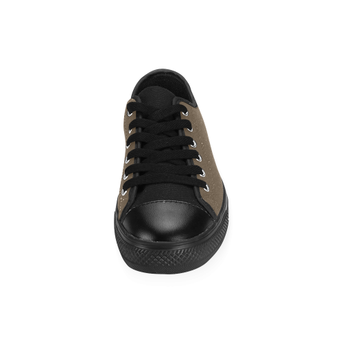 Sepia Men's Classic Canvas Shoes (Model 018)