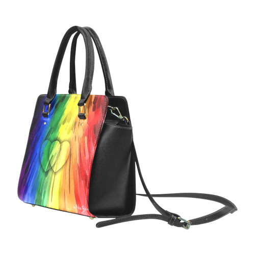 Pride Colors by Nico Bielow Classic Shoulder Handbag (Model 1653)