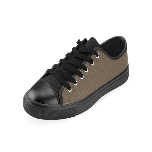 Sepia Men's Classic Canvas Shoes (Model 018)