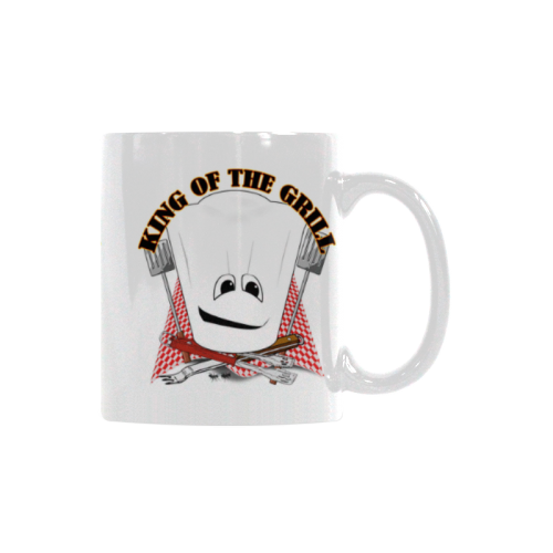 King of the Grill - Grill Master White Mug(11OZ)