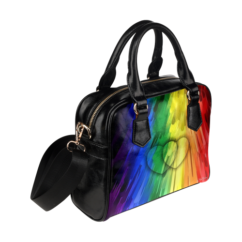 Pride Colors by Nico Bielow Shoulder Handbag (Model 1634)